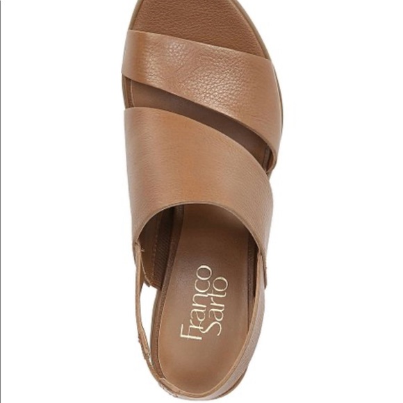 FRANCO SARTO HENNA SANDAL LEATHER Size: 8 - Picture 4 of 5